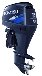 Tohatsu MD75C2EPTOL Outboard Motor Two Stroke Direct Injection